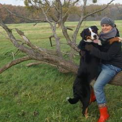 Nala mit ihrer geliebten Stefanie 11-2013