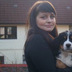 Sasu mit 7 Wochen - ja sie sollte es sein.